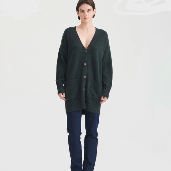 NAADAM Luxe Grandpa Cardigan - Picture 9 of 9